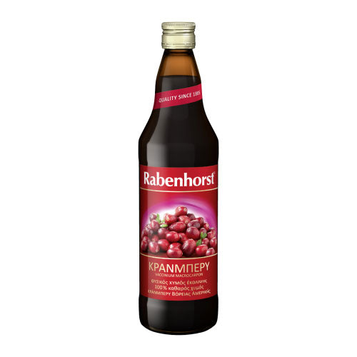 ΧΥΜΟΣ ΚΡΑΝΜΠΕΡΥ 750ML RABENHORST