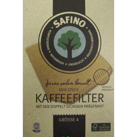 ΦΙΛΤΡΑ ΚΑΦΕ ΝΟ4 SAFINO BIO
