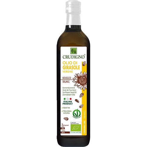 ΒΙΟΛΟΓΙΚΟ ΗΛΙΕΛΑΙΟ ΨΥΧΡΗΣ ΕΚΘΛΙΨΗΣ CRUDIGNO 750ML BIO