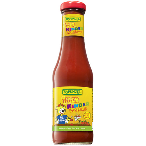 ΒΙΟΛΟΓΙΚΟ ΚΕΤΣΑΠ ΠΑΙΔΙΚΟ TIGER (ΓΥΑΛΙΝΟ) 450ML ΒΙΟ RAPUNZEL