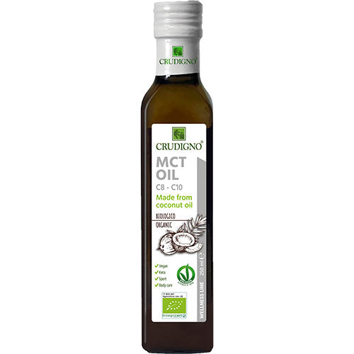 ΒΙΟΛΟΓΙΚΟ MCT ΛΑΔΙ ΚΑΡΥΔΑΣ CRUDIGNO ΒΙΟ 250ML