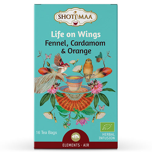 ΒΙΟΛΟΓΙΚΟ ΤΣΑΪ ELEMENTS “LIFE ON WINGS” SHOTI MAA ΒΙΟ 16 ΦΑΚ 28,8g