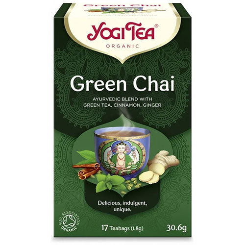 ΒΙΟΛΟΓΙΚΟ YOGI TEA GREEN TEA BIO (ΠΡΑΣΙΝΟ ΤΣΑΙ) BIO 30,60ΓΡ